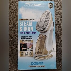 Iron and steamer in 1